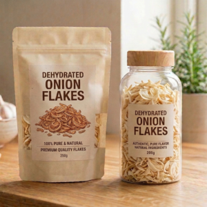 dehydrated onion flakes