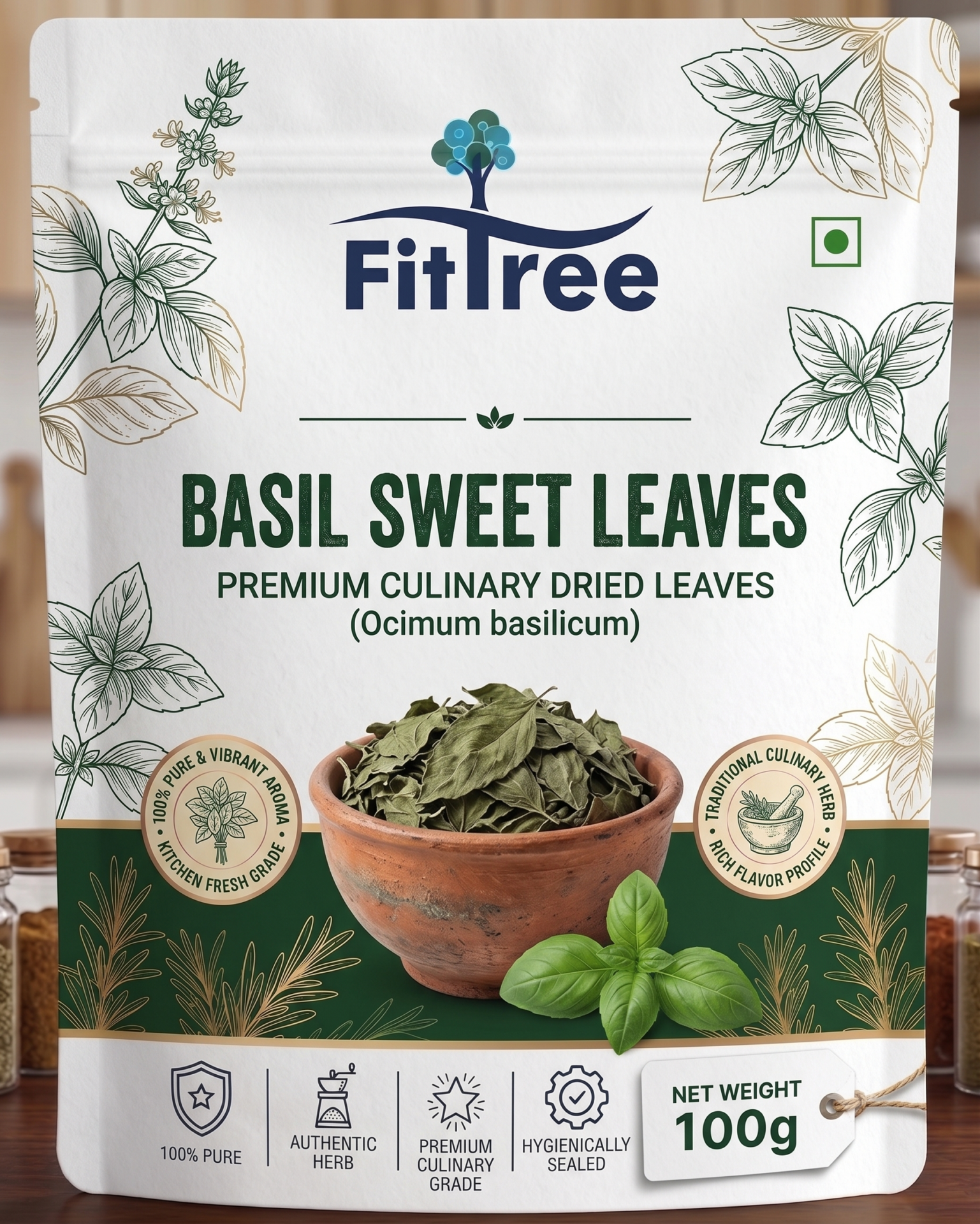 Basil Sweet Leaves