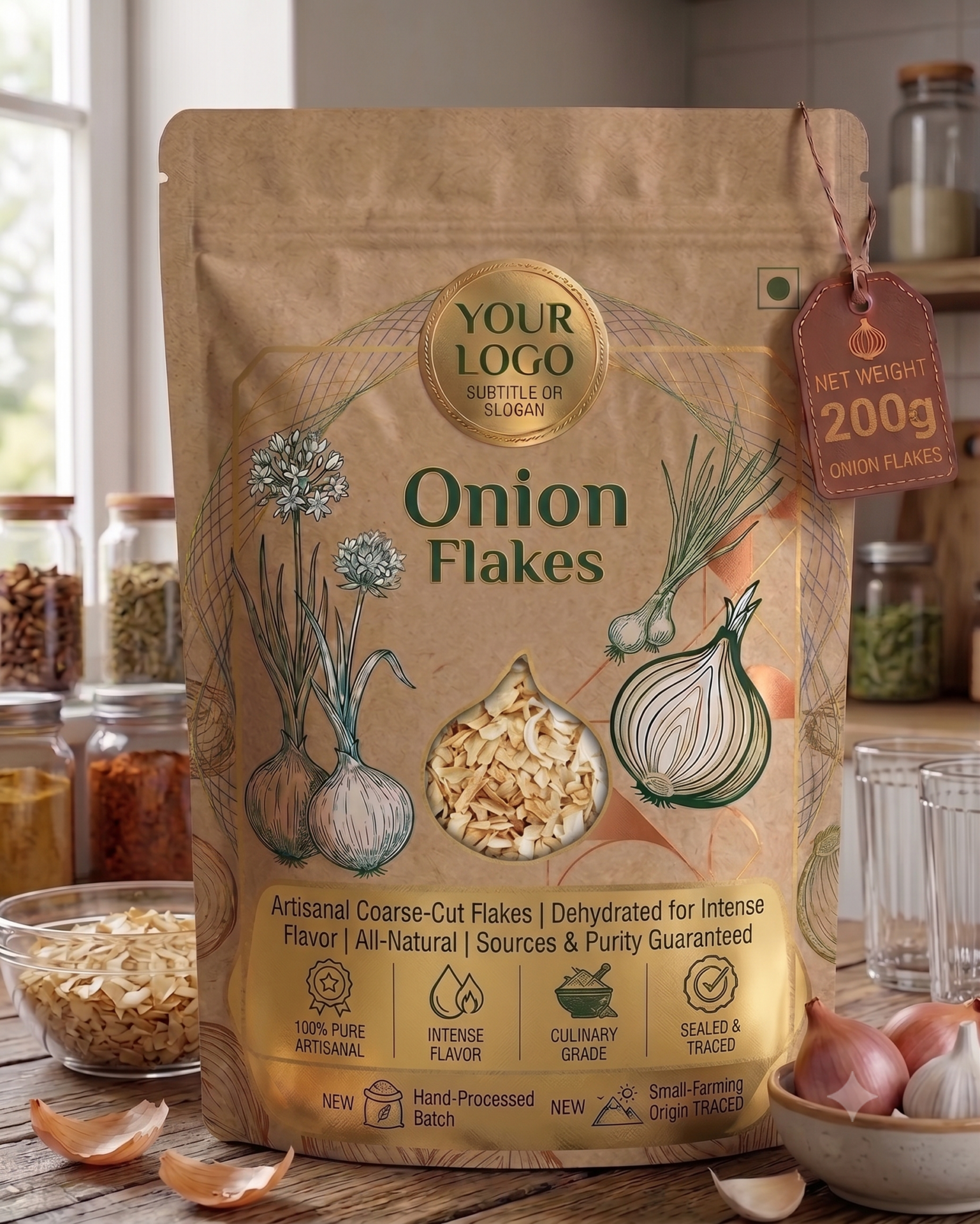 Onion Flakes